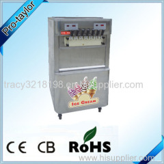 2015 New type counter top 4+3 mixed ice cream making machine