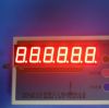 Custom super bright red 6 digit 0.56&quot; 7 segmnet led display for digital weighing scale indicator