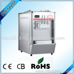 China High quality 3 flavours stainless steel commercial frozen yogurt making machine