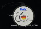 Round 200gsm CMYK Colors Paper Printable Hanging Tags For Jewelry