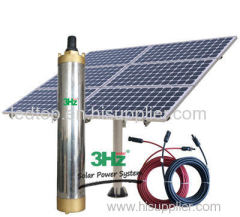 DC solar water pump