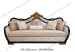 Classic Hand Carve Sofa with softy Fabric indian carved sofa