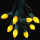 LED Christmas yellow light, C7 C9 ceramic string