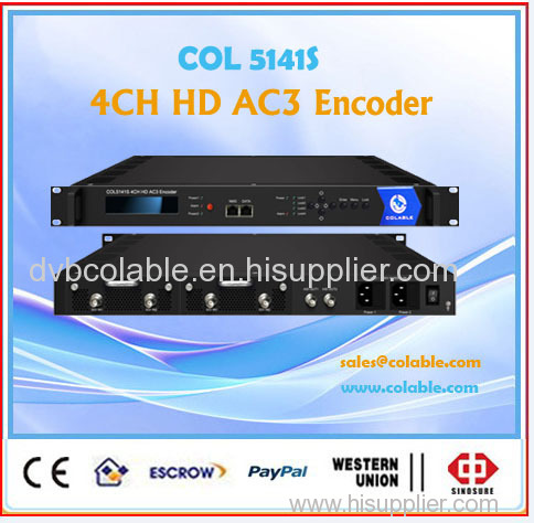 Mpeg2/H.264 HD-SDI AC3 Encoder (support CC)