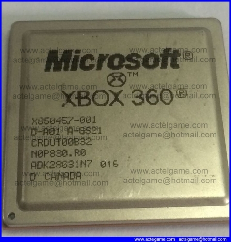 Xbox360 Slim XCGPU X850457 X851631 X851642 X851642 X852131 X856783 X818337 repair parts
