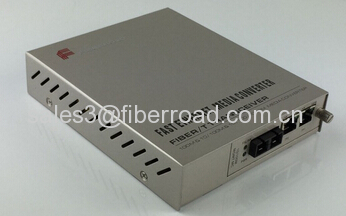 2-Port 10 / 100base-TX To 100base-FX Media Converter Remote Standalone