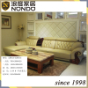 European classic style living room set leather sofa