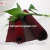 1.45 M Colorful Cotton Velvet Upholstery Fabric / Red Flocked Upholstery Fabric