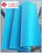 Blue Flocked Velvet Double Face Fabric for Package Decoration , Soft Handing Feeling