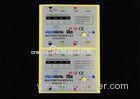 PET Silver Custom Vinyl DieCutStickers / Matt Silver Polyester Labels
