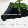 Tricot Flocked Felvet Fabric / Jewelry Box Lining Black Velvet Fabric Shrink-Resistant