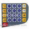 Silicone Rubber Keyboard Membrane Switch Waterproof For Medical Equipment