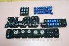Black Light Weight Silicone Rubber Keypad For TV Remote Controller