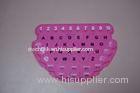 Beautiful Appearance 100% Silicone Rubber Keypad For Electronic Equipment