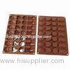 Eco Friednly FDA Silicone Kitchen Utensils Chocolate Mold For Children