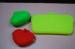 LFGB 100%-friednly Silicone Coin Purses Red / Green For Promotional