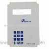 White Silicone Rubber Membrane Switches , 250V DC Insulation Resistance