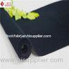 Antifouling Black Flocked Fabric Sofa or Chairs Velvet Upholstery Fabric 50 - 100GSM