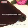 Brown Non Woven Velvet Flocked Fabrics for Home Textile or Sofa Fabric Material Wholesale