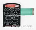 PET Moisture Proof Membrane Switch With 25mA - 100mA Rated Current
