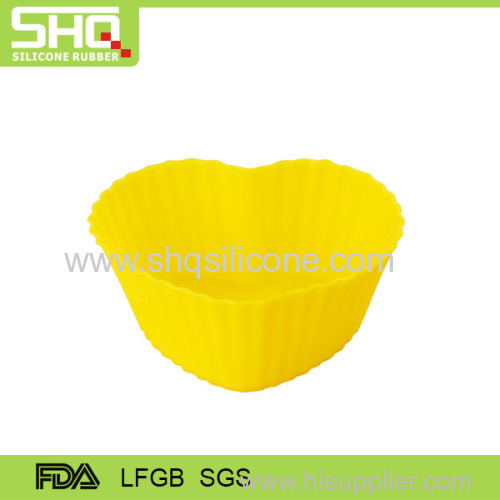 Food grade small heart shape silicone cake mold