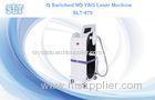 Q Switched ND YAG Laser Three Wavelength , Skin Whitening / Tattoo Removal Machine