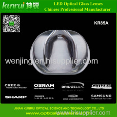 LED optical glass lens for street light