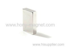 Industrial strong Sintered neodymium block magnetic bar magnet