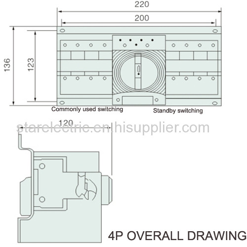 KXQ2 dual power automatic transfer switch series(CB)