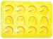 Yellow 100% Silicone Ice Cube Trays