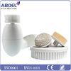 Gray Pink Blue Battery Operated Skin Cleansing Brush , Facial and Skin Exfoliator Brush