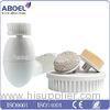 Gray Pink Blue Battery Operated Skin Cleansing Brush , Facial and Skin Exfoliator Brush