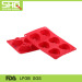 Food grade silicone love shape cake mould