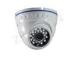 2.5" IR 3.6mm Fixed Lens Vandalproof Dome Camera With Sony / Sharp CCD, Cable OSD