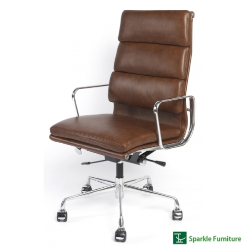 Eames high back soft pad chair