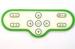 Copper Film Pet prototype Flexible Tactile Membrane Switch For Telephone Systems