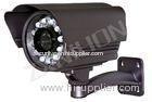 12pcs IR LEDs 80M Water Resistant Bullet Cameras With 16mm / CS Fixed Lens