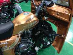 200cc water-cooled steel front cabin cargo motor tricycle