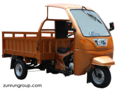 200cc water-cooled steel front cabin cargo motor tricycle