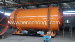 Silica sand Triple drum rotary dryer 40tph