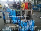 Flange Fire Damper Purlin Roll Forming Machine / floor deck roll forming machine