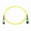 MPO / MTP SM Patch Cord Optical Fiber Cable , Single Mode Patch Cord For Ethernet