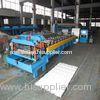 380V 50Hz Steel Tile Roll Forming Machine with Compture Control System / Cr12mov Blade