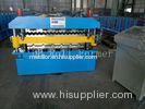 Cable Tray Double Layer Roll Forming Machine with Cr12mov Blade / 20 Groups Rollers