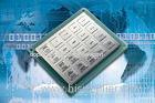 20 Keys Multifunctions And Stainless Steel Metal Keypad With Electronics Controller