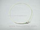 FC APC Plastic Fiber Optic Pigtails 2.0mm , 10 Gigabit Data Transmitting Rates