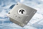 10 mA USB Stainless Steel Metal Touchpad Trackball for Selfservice Terminals
