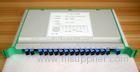 PLC Fiber Optic junction box SC / UPC Cable Casette 116 With Adapter