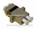 LC Duplex Fiber Optic Adaptor , LC-LC MM Fiber Optic Adapter with Stable Capability