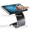 55 Inch Infrared Information Standing Multi Touch Tables with Voice Speaker